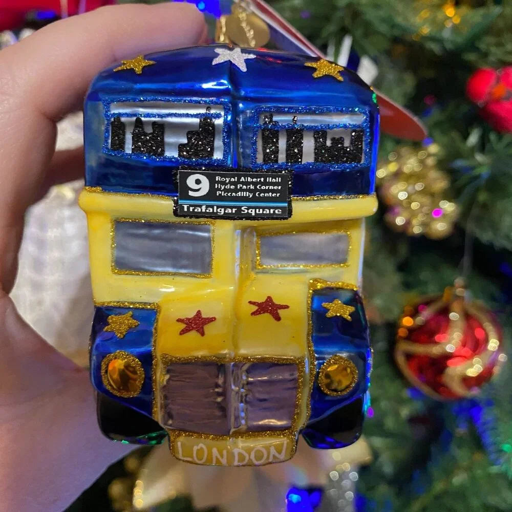 Christopher Radko The Beatles‎ Psychedelic Magical Mytery Bus tree ORNAMENT NEW